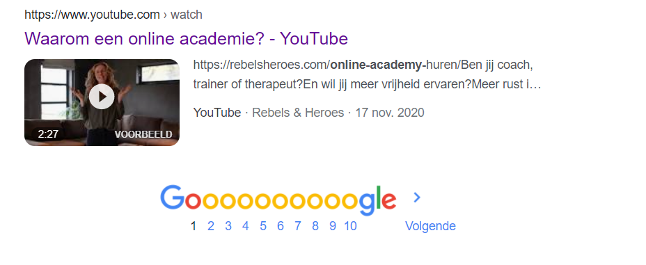 Youtube of Vimeo voor mijn online programma? | Rebels & Heroes